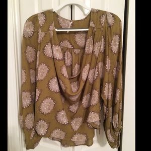 Free People Drape Front Top